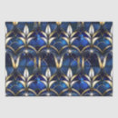 Buscar teñido papel de seda Azul