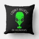 Buscar extraterrestre cojines Verde