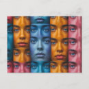 Buscar rostro humano postales Mujer
