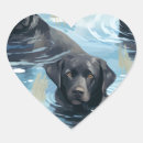 Buscar labrador retriever negro pegatinas Amante de los perros