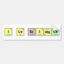 Buscar química pegatinas parachoque Elementos