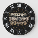 Buscar muerto relojes de pared Divertido