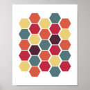 Buscar hexágono posters Para todos