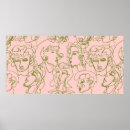 Buscar caras abstractas posters Belleza