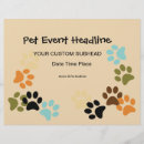 Buscar huellas flyers Pinzas