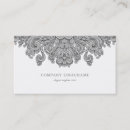 Buscar damasco ornamental tarjetas de visita Elegante