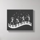 Buscar piano lienzos Blanco y negro