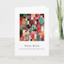 Buscar klee de paul tarjetas Abstracto