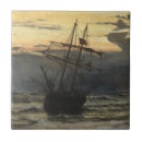 Buscar amanecer en la playa azulejos Nubes