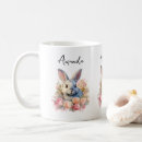Buscar animales de pascua tazas Conejo lindo