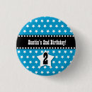 Buscar 2do cumpleaños chapas Para niños