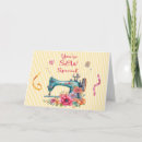 Buscar costurera tarjetas Día de la madre