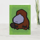 Buscar platypus tarjetas Ilustracion