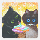Buscar ojos de gatos pegatinas Gatos y flores