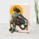 Buscar norman rockwell tarjetas Pesca