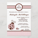 Buscar insecto de la señora invitaciones Rosa