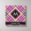 Buscar tartan lienzos Rosa
