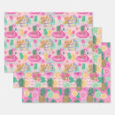 Buscar pineapple papel de regalo Amarillo