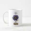 Buscar aster tazas Flor de nacimiento
