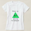 Buscar triángulos camisetas Divertido