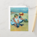 Buscar niños en la playa postales Mary cassatt