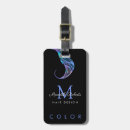 Buscar pelo azul etiquetas para maletas Para ella