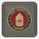Buscar sargento pegatinas Primer sargento marino 3d