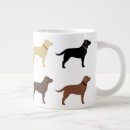 Buscar labrador retriever tazas Lab negro