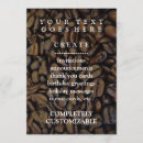 Buscar granos de café invitaciones Amante del café