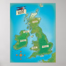 Buscar mapa de islas británicas posters Irlanda