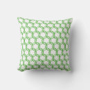Buscar entrelazado cojines Verde