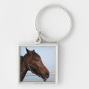 Buscar cabeza de caballo llaveros Vertical