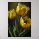 Buscar tulipanes amarillos posters Flores amarillas