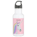 Buscar unicornios agua botellas Chica