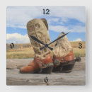 Buscar cowboy relojes de pared Rancho