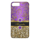 Buscar brillo elegante iphone fundas Púrpura