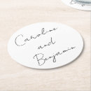 Buscar diseño blanco y negro posavasos Simple
