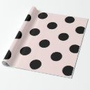 Buscar lunares negros papel de regalo General y unisex