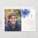 Buscar flores azules tarjetas Primera comunión sagrada