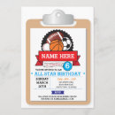 Buscar allstar invitaciones Baloncesto