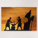 Buscar martillos puzzles Puesta de sol