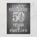 Buscar 50 postales 50 º cumpleaños