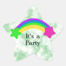 Buscar estrellas del arco iris pegatinas Brillante