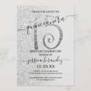 Buscar fiesta glamorosa invitaciones de cumpleaños Minimalista