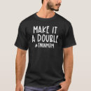 Buscar embarazo gemelo camisetas Doble