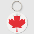 Buscar día canadá llaveros Hoja de arce