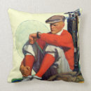 Buscar golfistas cojines Vintage