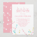 Buscar pastel invitaciones baby shower Minimalista