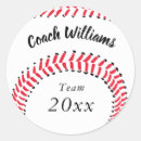 Buscar equipo de béisbol pegatinas Entrenadores