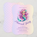 Buscar little mermaid invitaciones Chica